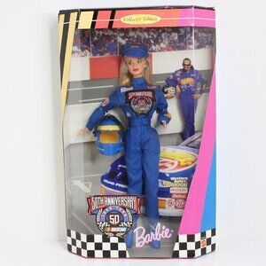 NASCAR Barbie Collector Edition By Mattel New In Box